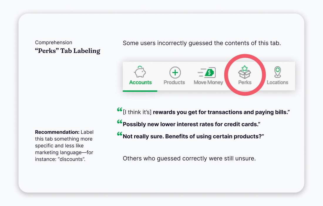 Comprehension slide from presentation deck