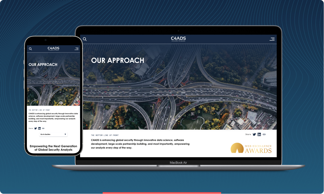 An Enriching Site Experience Pairing Impact with Functionality · Savas Labs