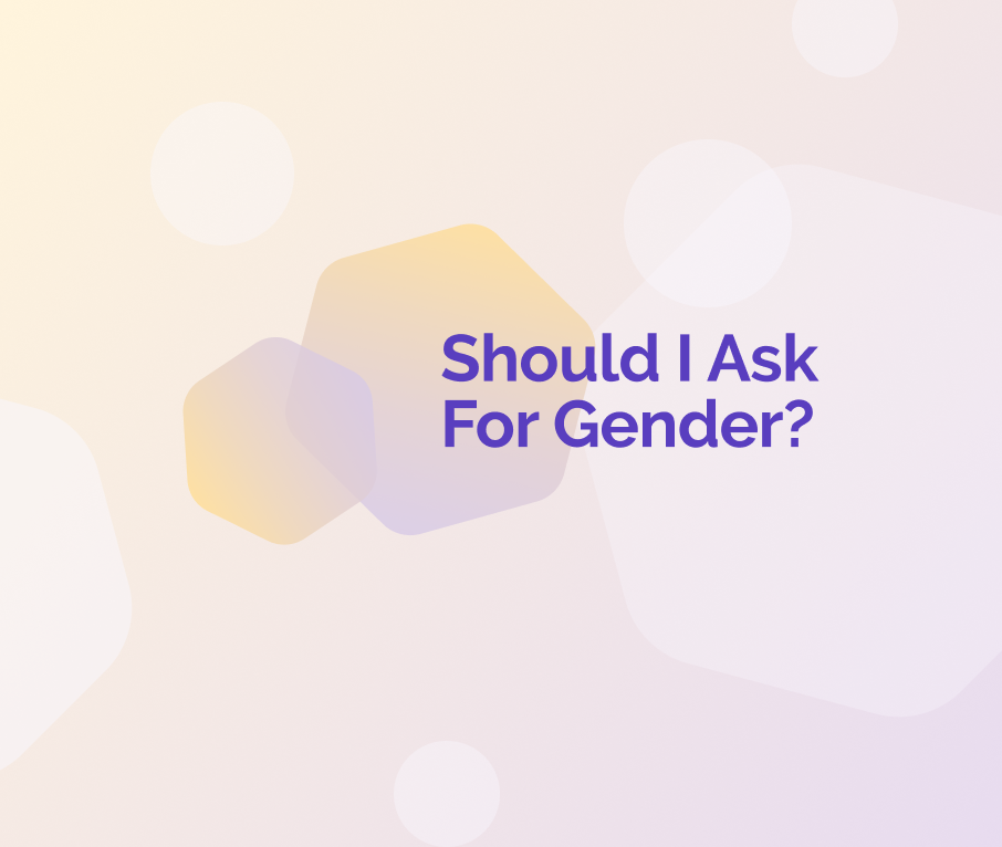 Should I ask for gender logo
