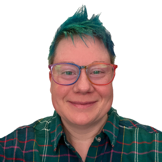 A picture of Lisa Trevis with a white background