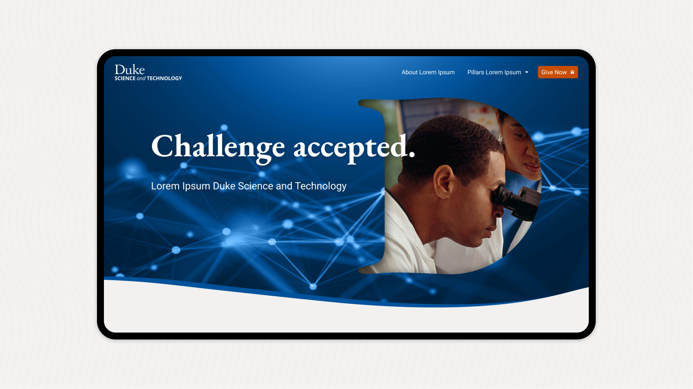 Duke Science & Technology homepage