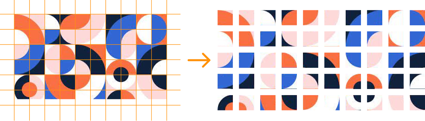 Bauhaus tile set inspiration