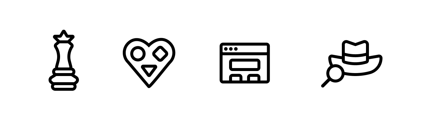 Accessible icon family