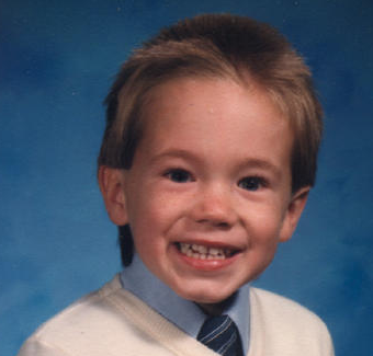 Ben as a child