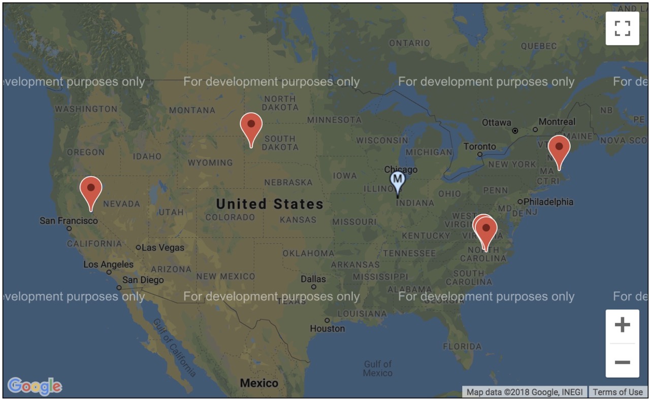 retreat map