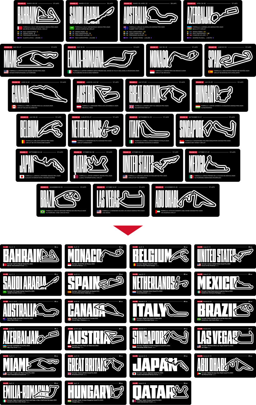 The calendar graphics before and after a variable font was implemented