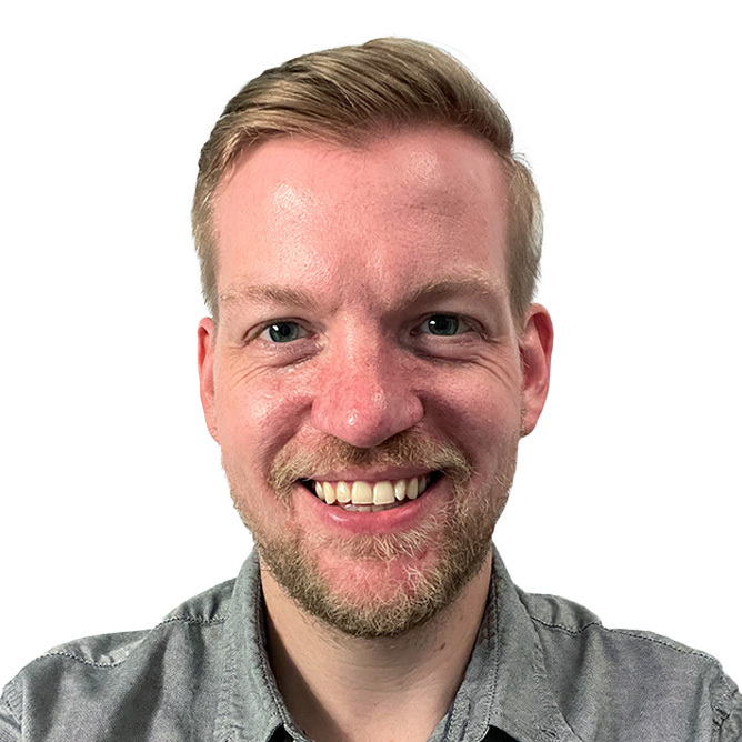 Headshot of Matt T in front of a white background