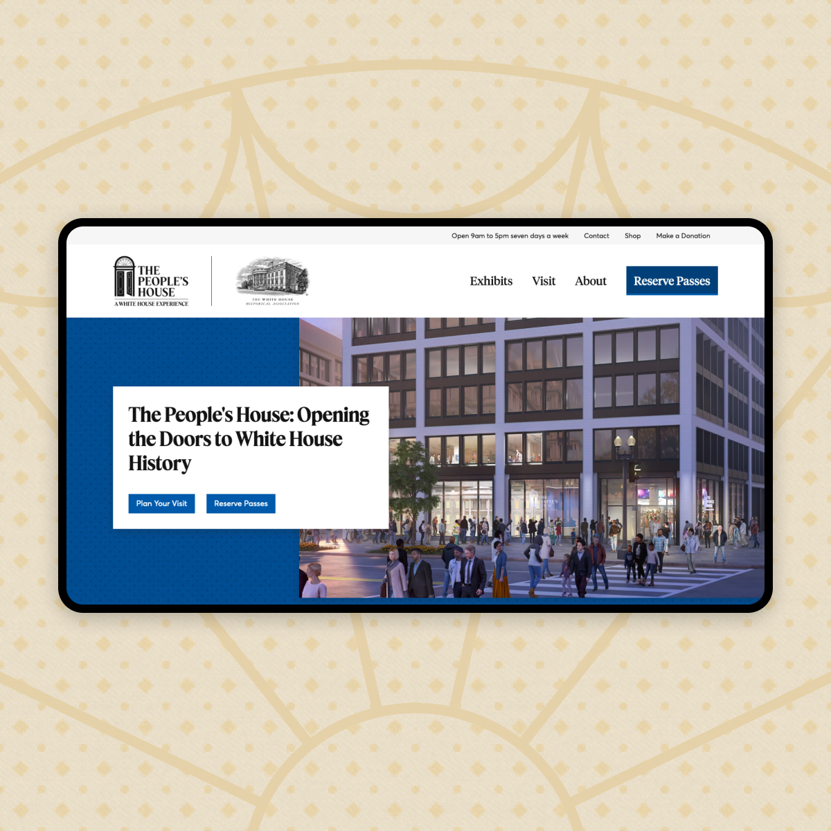 1:1 card image for The People's House