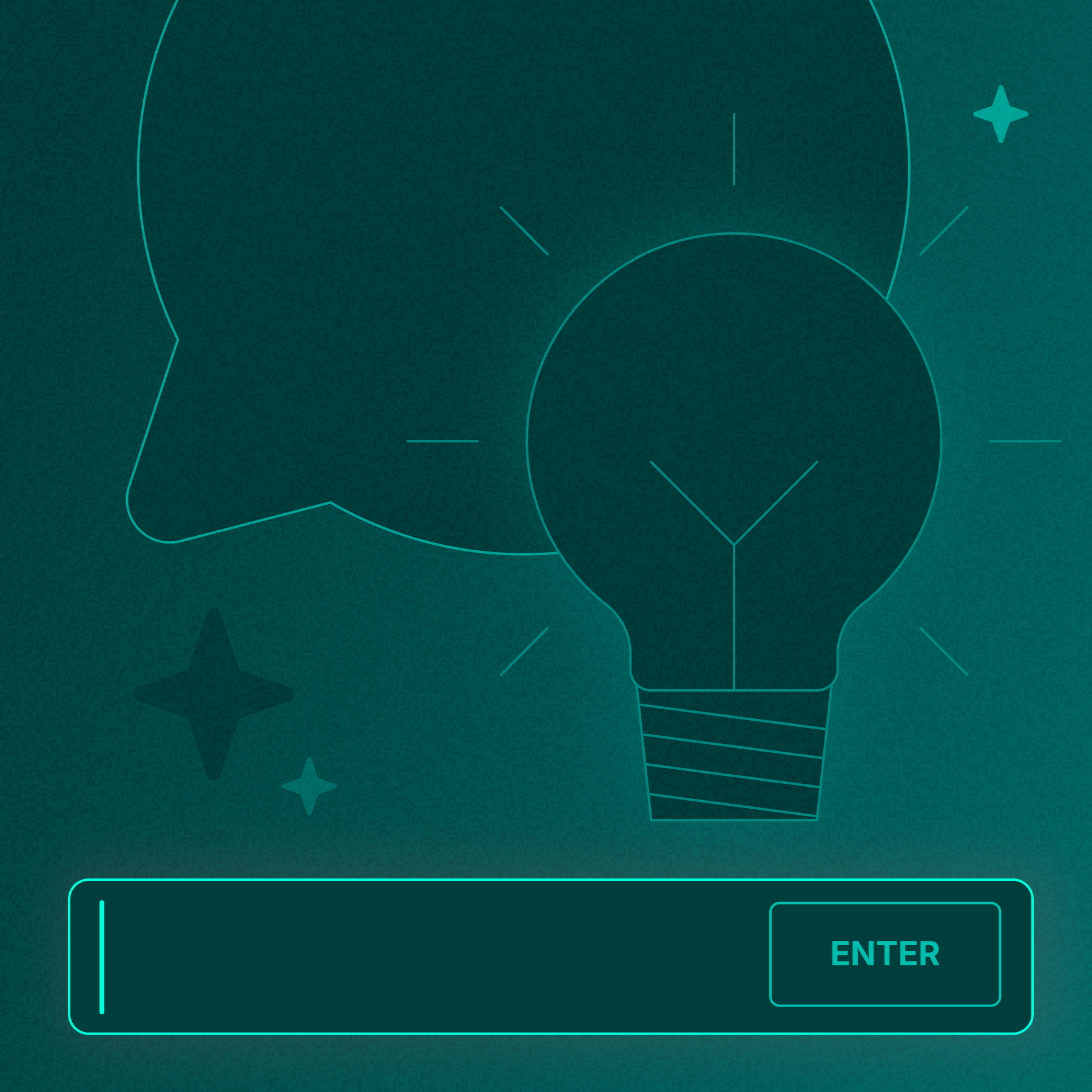 Labs cover image including a chat bubble and lightbulb to represent AI