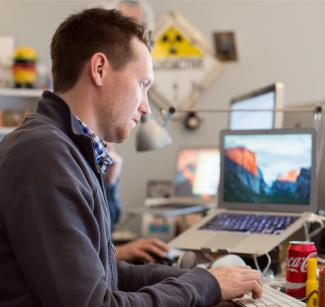 Ben at work