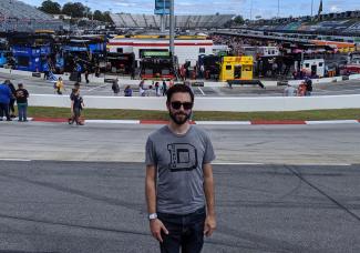 Drew at Martinsville Speedway