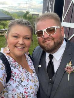 Jayson Morse at a Wedding