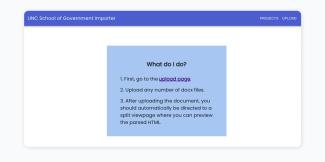Mammoth Importer Screen