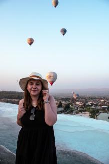Lea hot air balloons