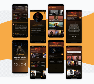 Tonado mobile screens