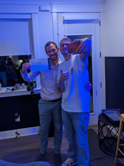 Chris and Matias