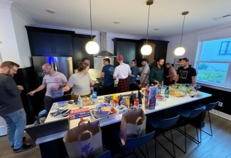Team in the kitchen